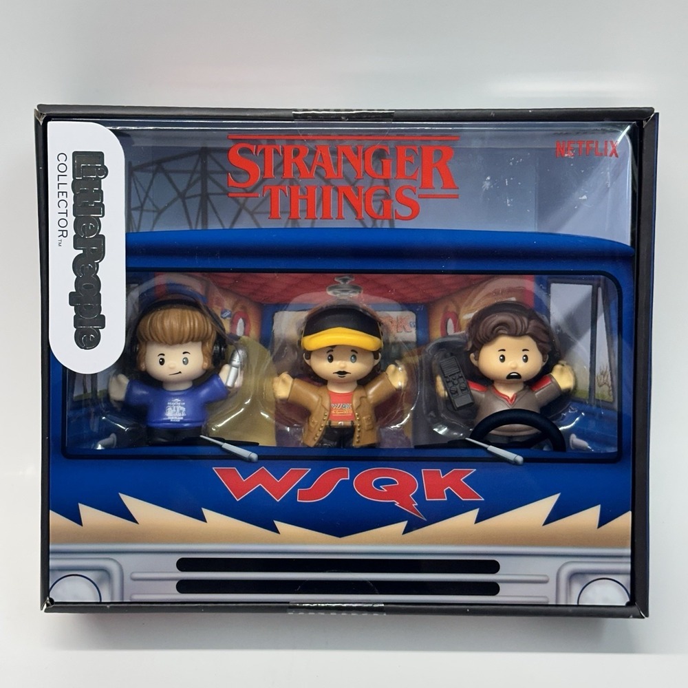 Little People 3pk Stranger Things Season‎ 5 WSQK (Steve,Robin & Dustin)